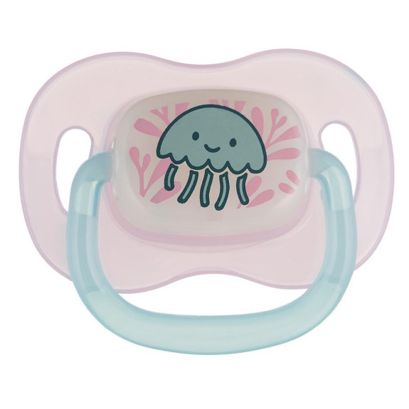 Dudlík svítící silikonový třešinka Love & Sea Canpol babies