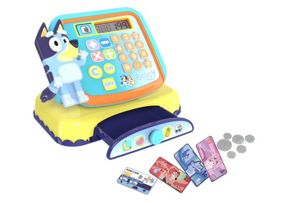 Pokladna s efekty 18 cm Bluey