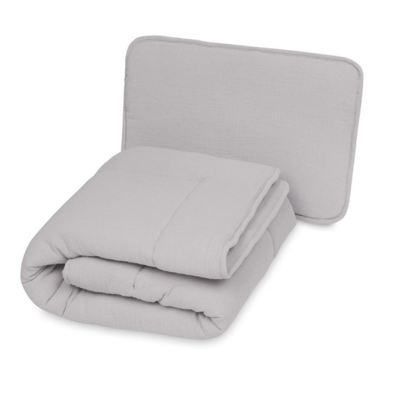 Mušelínový set přikrývka a polštář 135 x 100 / 40 x 60 cm Babymatex
