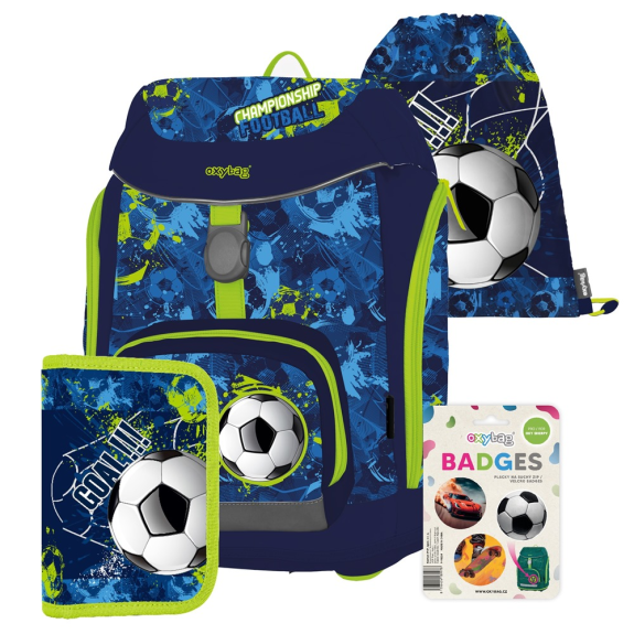 Set 4dílný Oxy Sherpy fotbal Oxybag