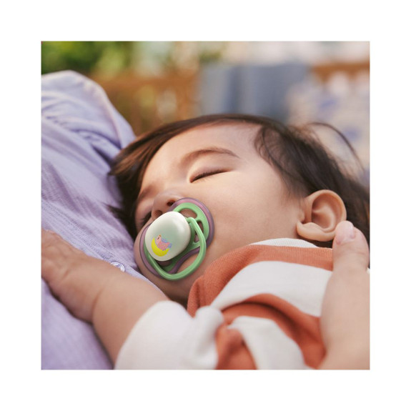 Šidítko Ultra air noční 6-18 m dívka, 2 ks Philips Avent