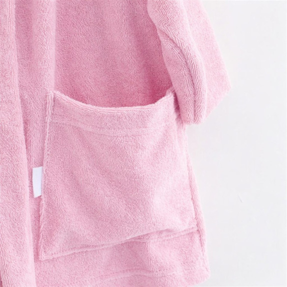 Dětský froté župan New Baby pink