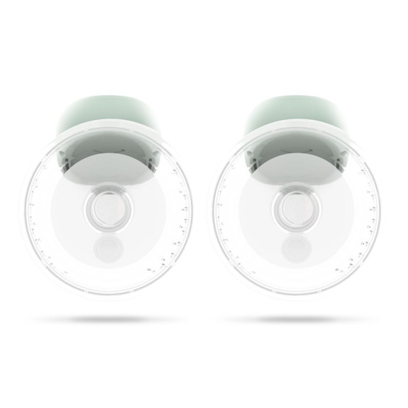 Odsávačka mléka Ovio Twin Duo bezdrátová hands-free mušlová 3-fázová s aplikací Neno