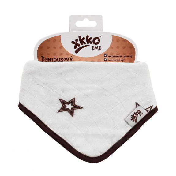 Bambusový dětský slintáček/šátek Kikko