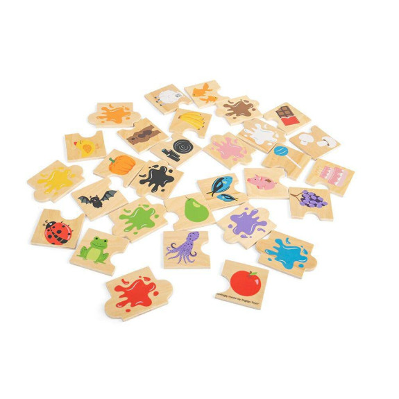 Didaktické puzzle Barvy Bigjigs Toys