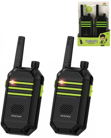 Vysílačky 2 ks walkie-talkie 2,4 GHz dosah 80 metrů