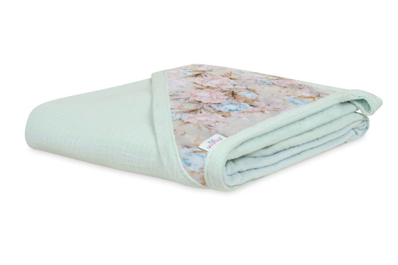 Mušelínová osuška s kapucí Design 85 x 85 cm Babymatex