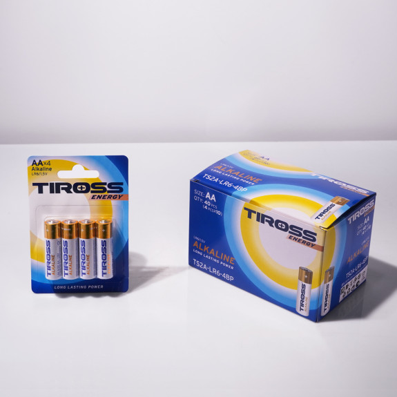 Baterie AA (LR6, 1.5 V) alkalické balení 4 ks