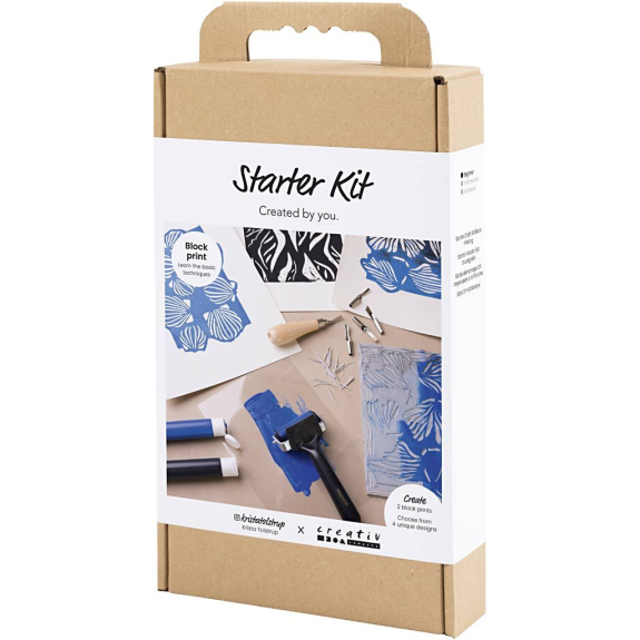 Kreativní sada Starter Craft Kit Block Printing Creativ Company