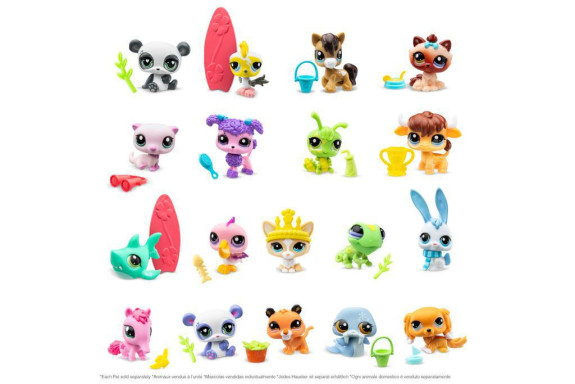 Littlest Pet Shop 1 figurka - 18 druhů