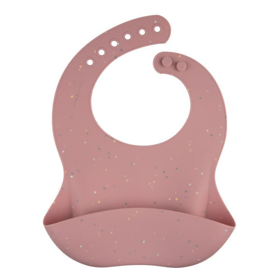Silikonový bryndák s kapsou Dots Canpol babies