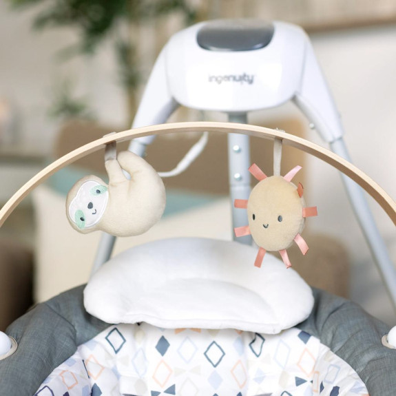 Houpačka pohupující hudební Parker™ 0 m+, do 9 kg Ingenuity