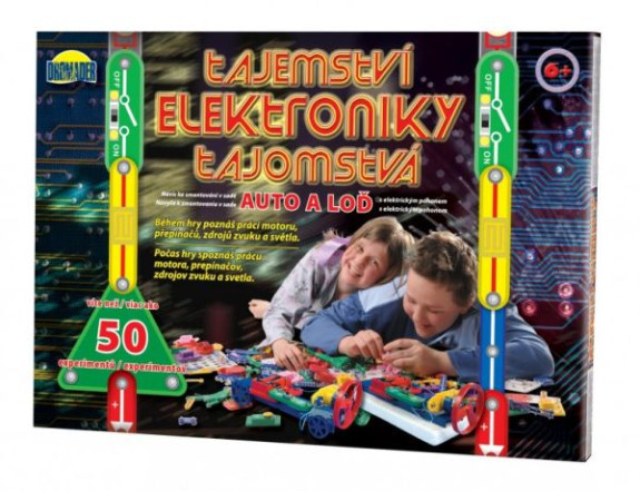 Tajemství elektroniky - Auto, loď 50 projektů