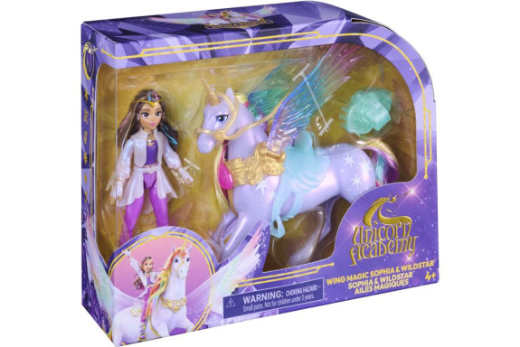 Kouzelná Křídla Wildstar & Sofia 11 cm Unicorn Academy