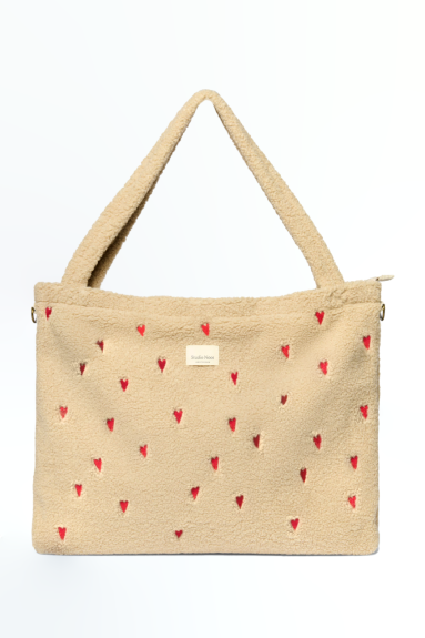 Teddy Hearts Diaper Bag - přebalovací taška Studio Noos