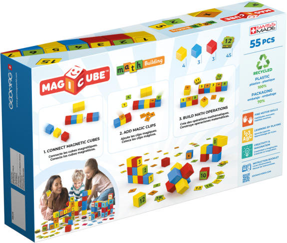 Geomag Magicube Math 55 dílků
