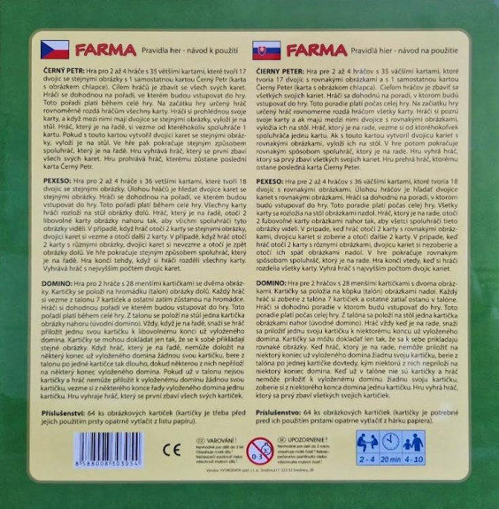 Společenská hra Farma