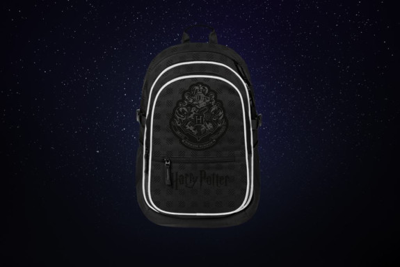 Set 3 Core Harry Potter Bradavice černý: batoh, penál, sáček GRS Baagl