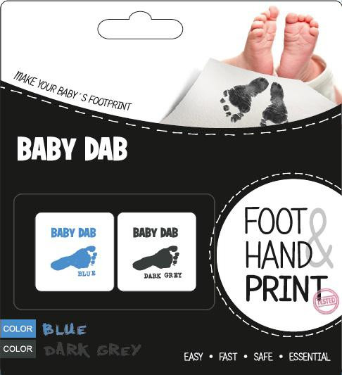 Barva na dětské otisky Baby Dab 2ks