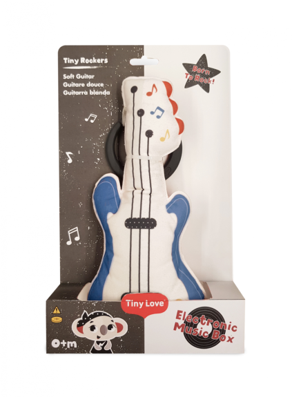Hudební kytara textilní Tiny Rockers Tiny Love