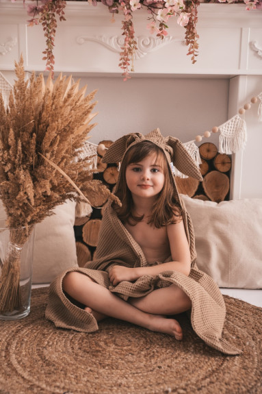 Vaflový župan Prestige Bunny Vel. 7 Babymatex