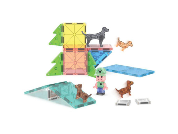 Magnetická stavebnice Puppy Park 27 dílů