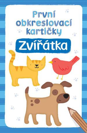 První obkreslovací kartičky Zvířátka