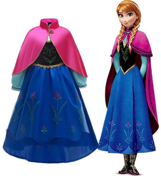 Dětský kostým Frozen Anna
