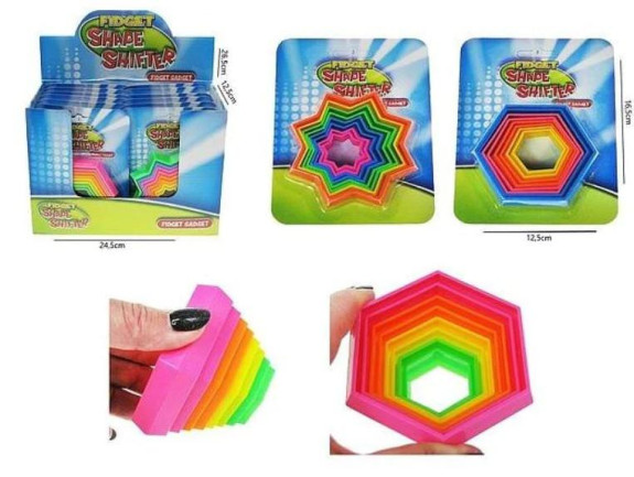 Fidget kouzelné 3D vzory 9cm