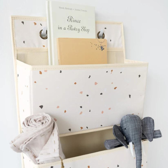 Závěsný organizér Recycled Terrazzo Cream 3 SPROUTS