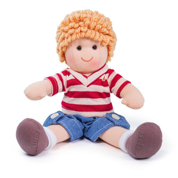 Látková panenka Harry 28 cm Bigjigs Toys