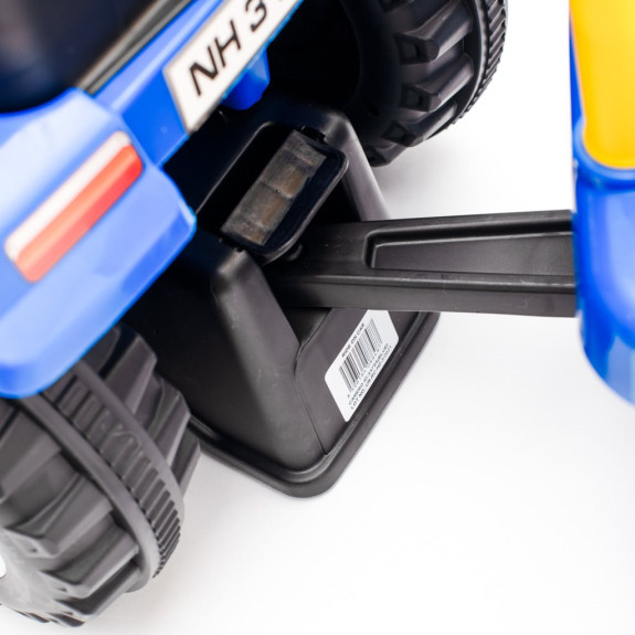 Dětské odrážedlo traktor s vlečkou a nářadím Baby Mix New Holland
