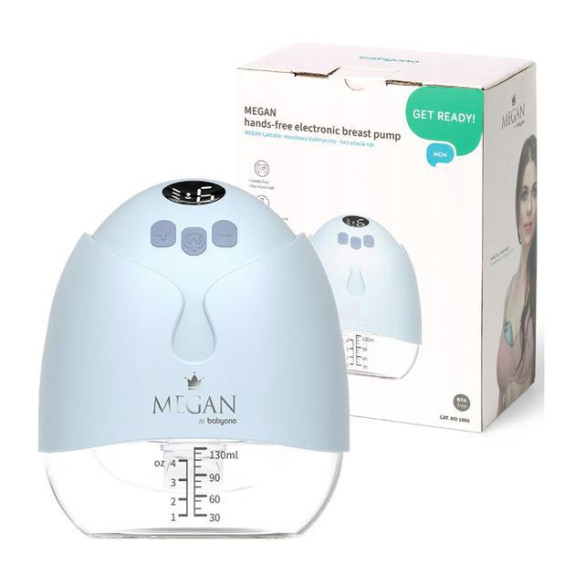 Odsávačka mléka elektronická hands-free Megan Babyono