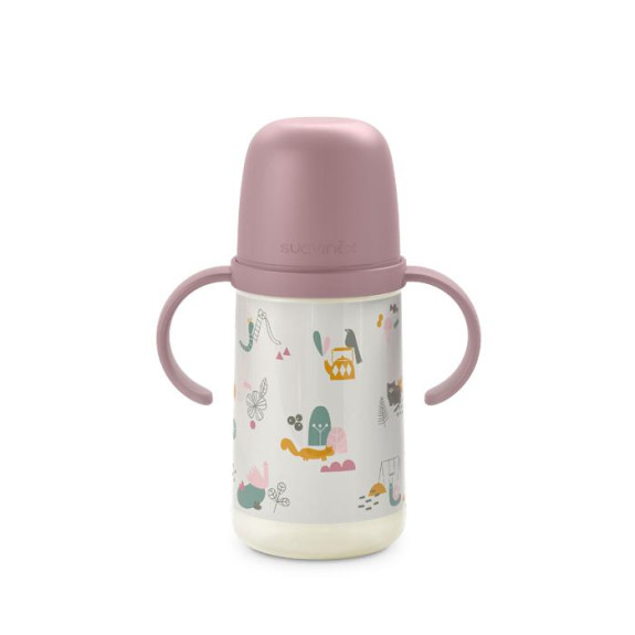 Druhá láhev s oušky Walk 270 ml Suavinex