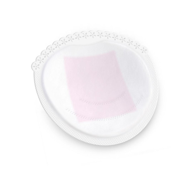 Vložky do podprsenky antibakteriální Discreet Elegance 60 ks bílé Lovi
