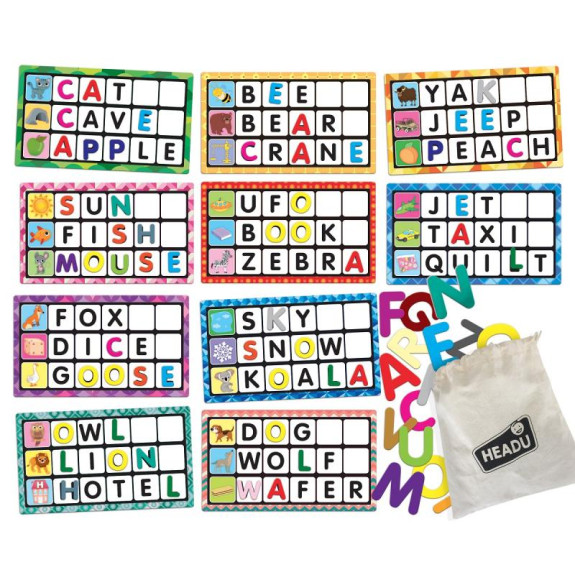 Montessori - Bingo - Písmena a slova