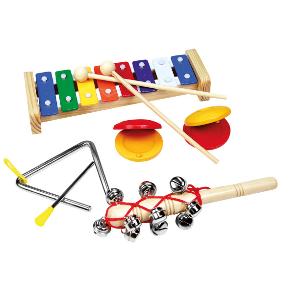 Hudební set s trianglem 4 ks