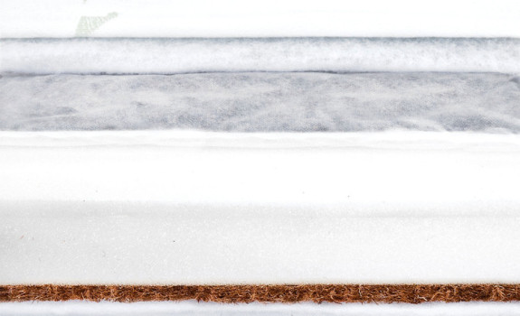 Dětská matrace do postýlky 60x120 cm kokos-pěna-pohanka Luxe Aloe Vera