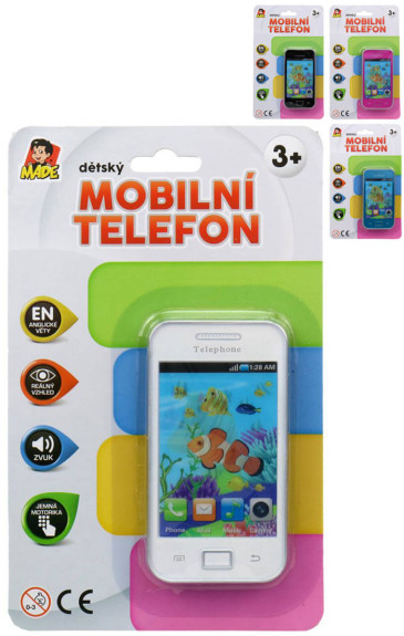 Mobilní telefon na baterie 11 cm