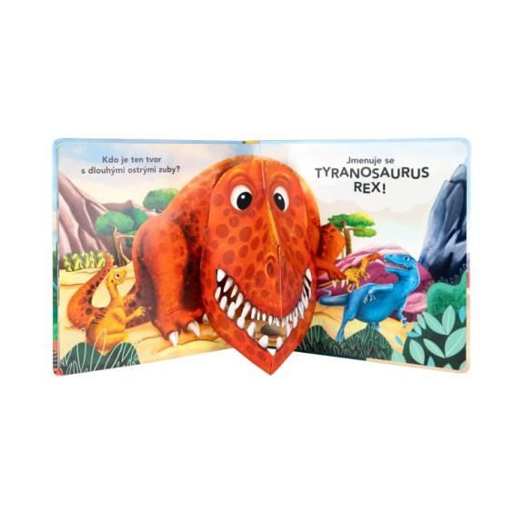 Prostorová 3D kniha - Dinosauři Albi