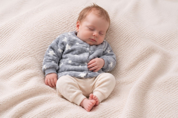 Zimní kabátek se stojáčkem wellsoft svítící ve tmě Baby Service