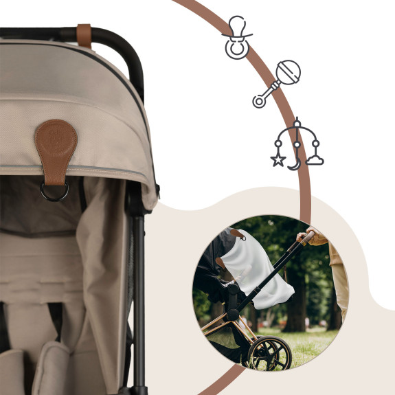 Magnetické klipy na kočárek 2 ks Sipo