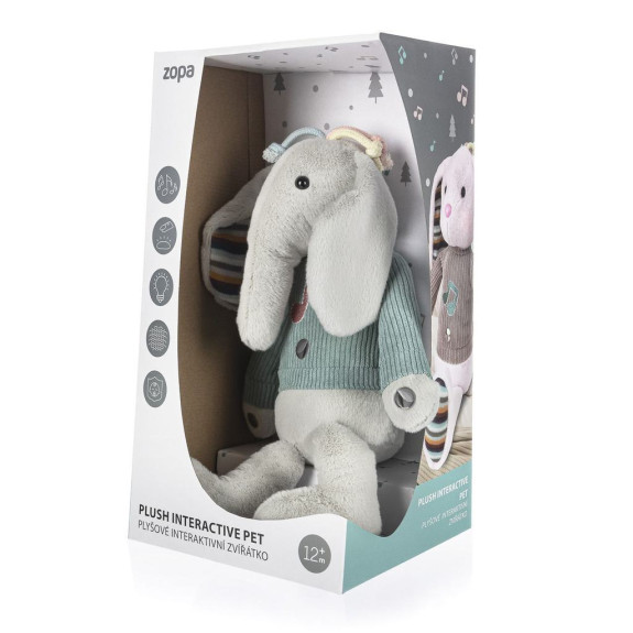 Plyšový interaktivní parťák Elephant
