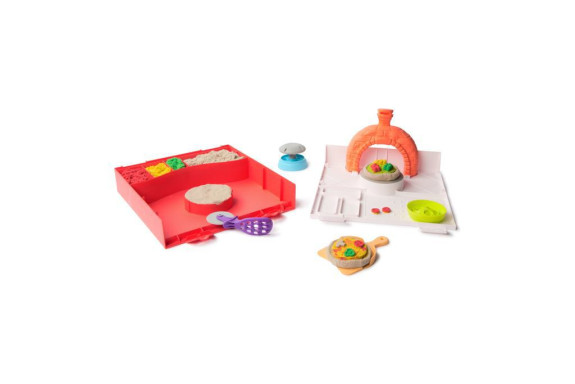 Výroba Pizzy Kinetic Sand
