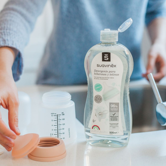 Dezinfekční gel pro čištění lahví a dudlíků 750 ml Suavinex