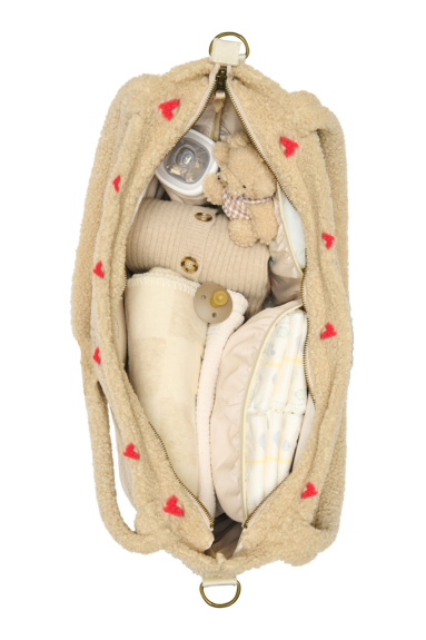 Teddy Hearts Diaper Bag - přebalovací taška Studio Noos