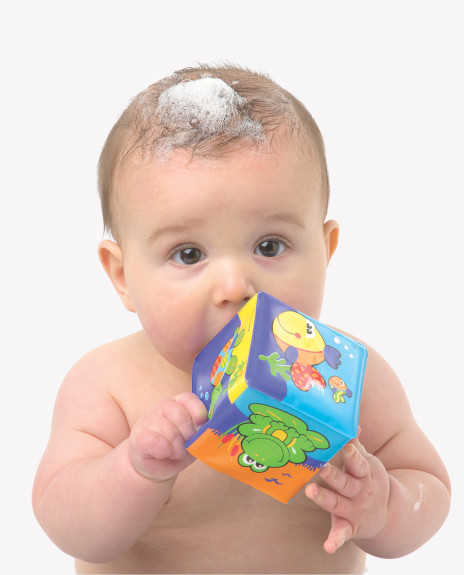 Měkké pěnové kostky Playgro
