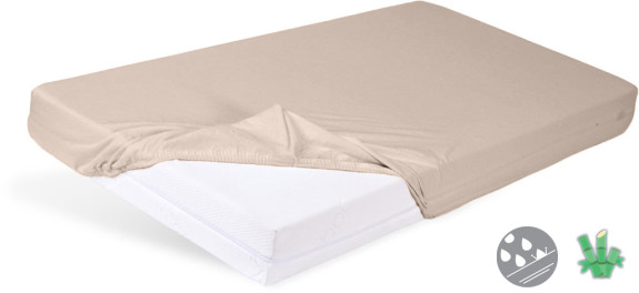 Nepromokavé bambusové prostěradlo 120×60 cm Babymatex