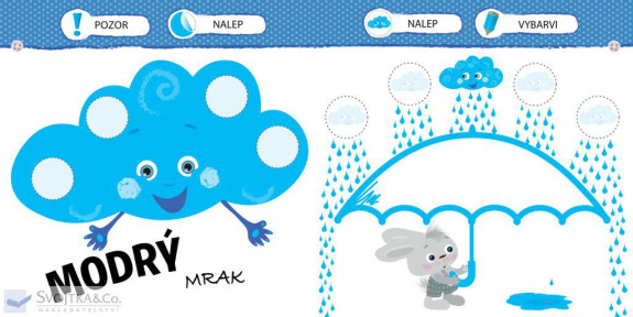 Malý zajíček - barvy