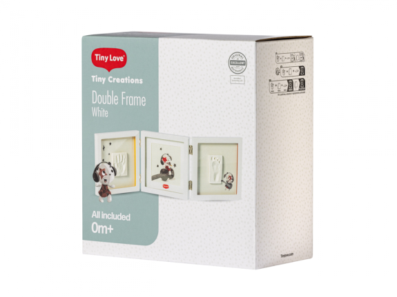 Double Frame White Tiny Creations